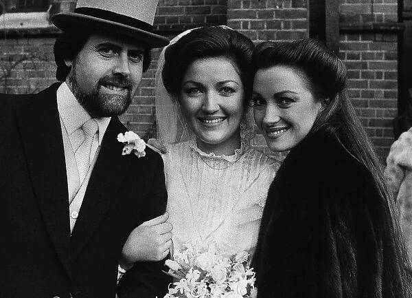 Jane Seymour actress at her sisters wedding