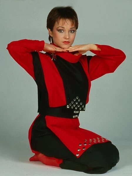 Janet Fielding British actress March 1983