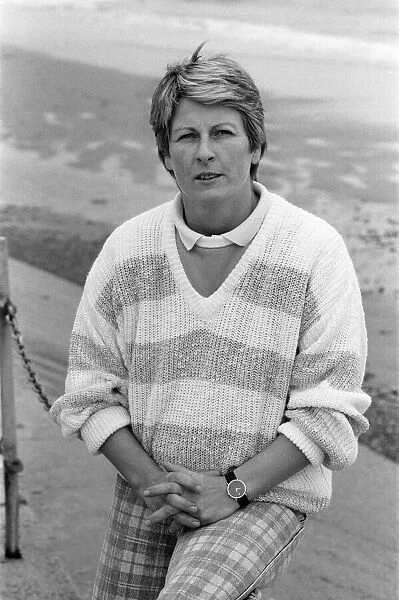 Janet Ross, former Secretary and girlfriend of actress Julie Goodyear, October 1986