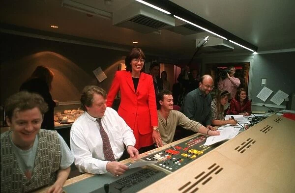 Janet Street Porter at the launch of Live TV