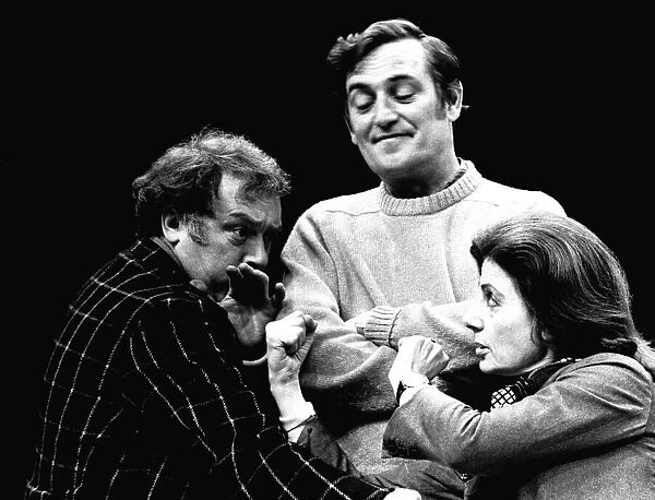 January 5, 1972: As a cast Freddie Jones, left, Yvonne Mitchell
