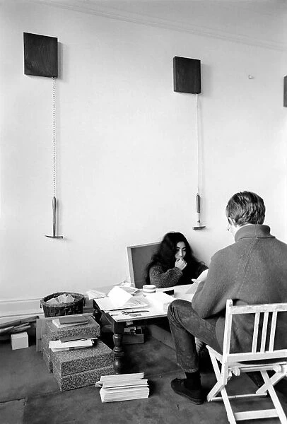 Japanese artist and singer Yoko Ono. 1967 A1313-004
