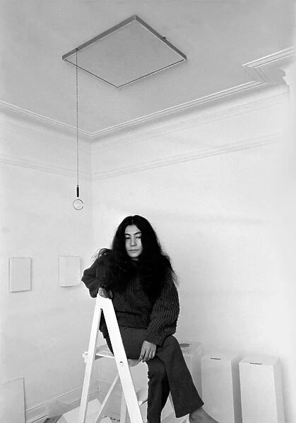 Japanese artist and singer Yoko Ono. 1967 A1313-011