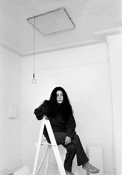 Japanese artist and singer Yoko Ono. 1967 A1313-012