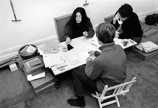 Japanese artist and singer Yoko Ono. 1967 A1313-017