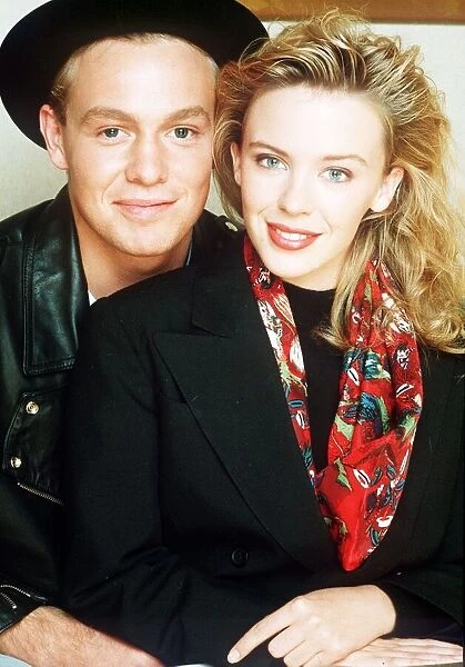 Jason Donovan and Kylie Minogue