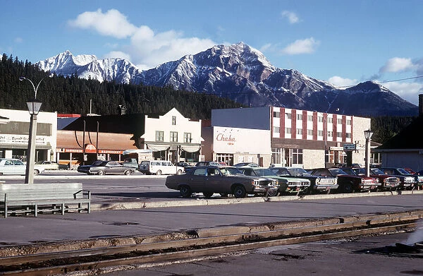 Jasper town, Alberta, Canada