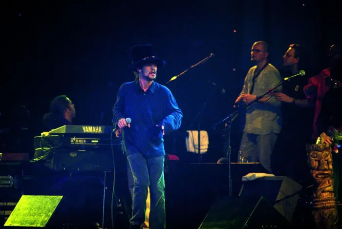 Framed Print : Jay Kay of Jamiroquai performing in Concert at Alexandra Palace, London Framed Print : Jay Kay of Jamiroquai performing in Concert at Alexandra Palace, London
