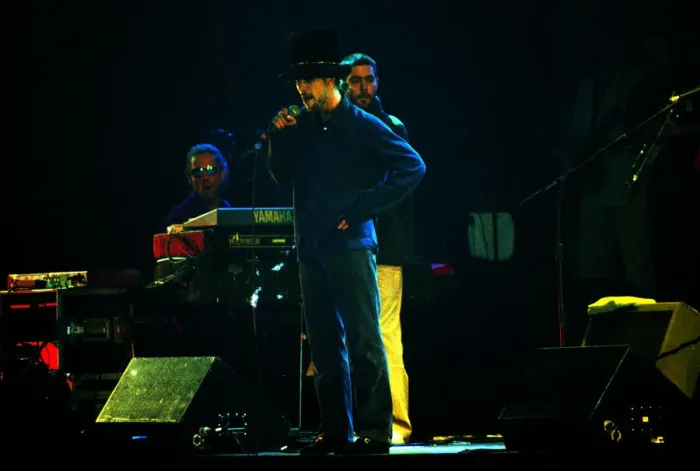 Framed Print : Jay Kay of Jamiroquai performing in Concert at Alexandra Palace, London Framed Print : Jay Kay of Jamiroquai performing in Concert at Alexandra Palace, London