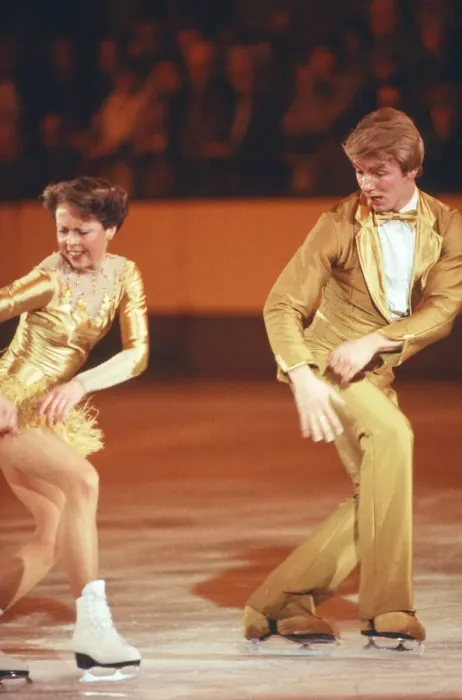 Framed Print : Jayne Torvill and Christopher Dean, (Torvill and Dean) appearing in 1982