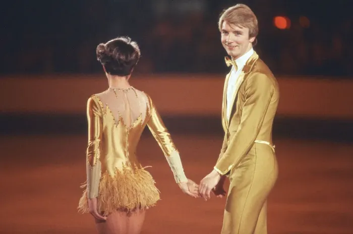 Framed Print : Jayne Torvill and Christopher Dean, (Torvill and Dean) appearing in 1982 Framed Print : Jayne Torvill and Christopher Dean, (Torvill and Dean) appearing in 1982