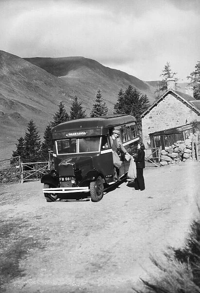 Jean Cameron the postie of Glen Clova in the Scottish Highlands