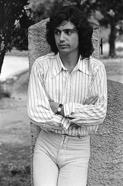 Jean Michel Jarre, pictured at a villa near St Tropez. August 1977