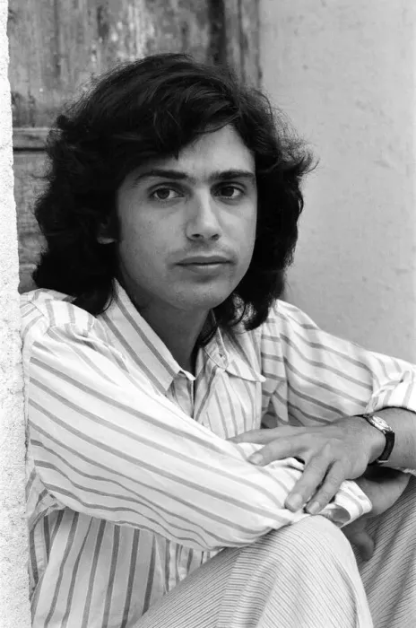 Framed Print : Jean Michel Jarre, pictured at a villa near St Tropez. August 1977 Framed Print : Jean Michel Jarre, pictured at a villa near St Tropez. August 1977