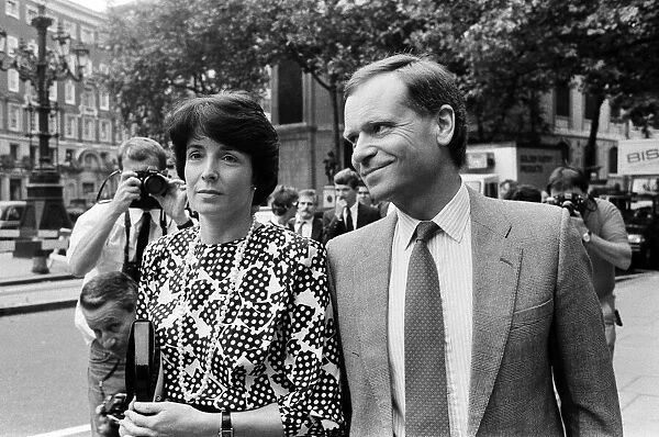 Jeffrey Archer and his wife Mary during his libel case against The Daily Star
