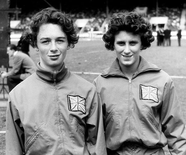 Jennie Smart and Dorothy Hyman - Athletes - Jul 1960