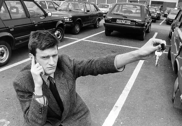 Jeremy Vine during his time as a journalist at the Coventry Evening Telegraph