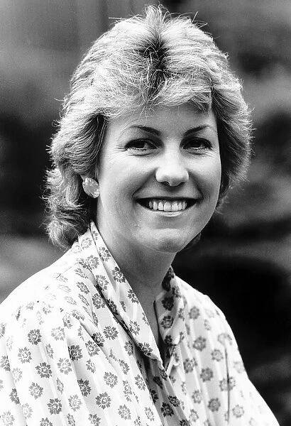 Jill Dando Television Presenter May 1988 Pictured when the BBC announced a new