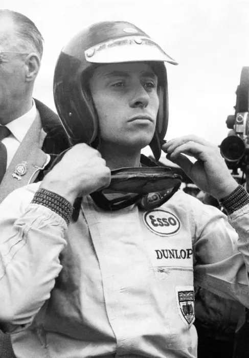 Framed Print : Jim Clark at the European Grand Prix at Brands Hatch Framed Print : Jim Clark at the European Grand Prix at Brands Hatch