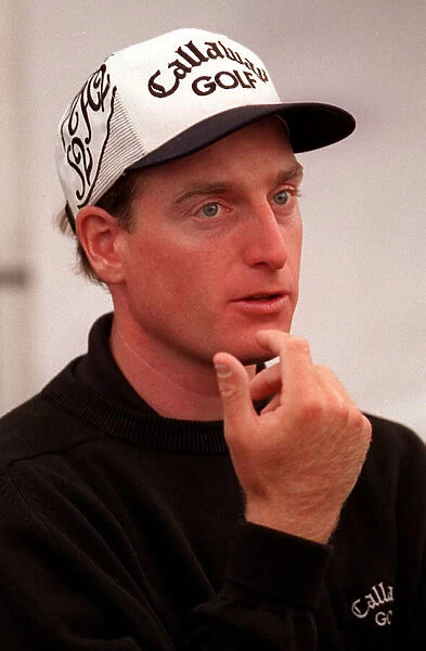 Jim Furyk at the Open Golf Championship Troon July 1997