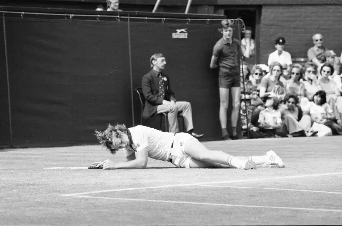 Framed Print : Jimmy Connors v John McEnroe, Wimbledon Mens Semi Final, Thursday 30th June 1977 Framed Print : Jimmy Connors v John McEnroe, Wimbledon Mens Semi Final, Thursday 30th June 1977