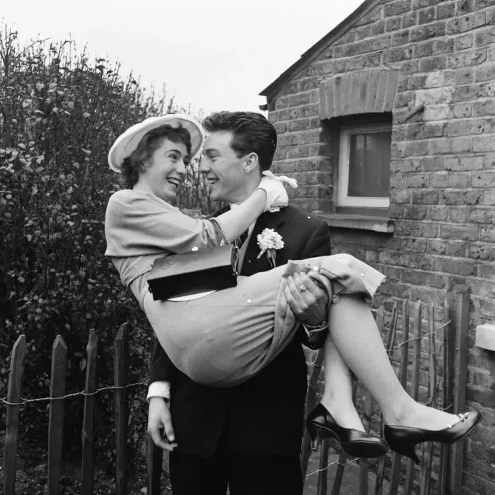 Framed Print : Jimmy Greaves, Chelsea football player, pictured on his wedding day Framed Print : Jimmy Greaves, Chelsea football player, pictured on his wedding day
