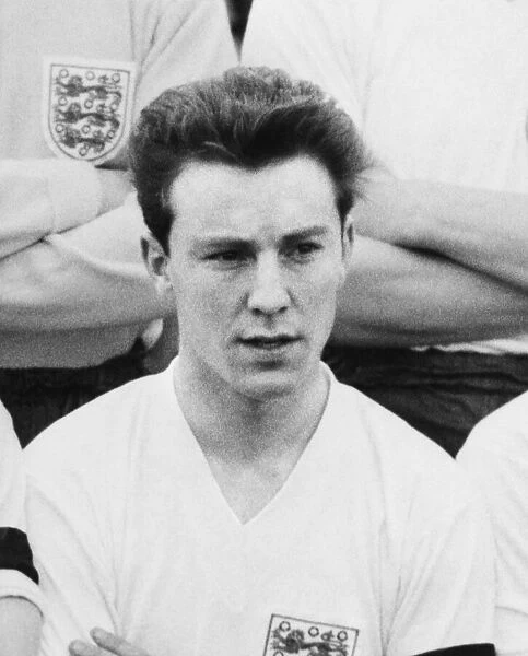 Jimmy Greaves with England under-23 s. Greaves scored 13 goals in 12 England