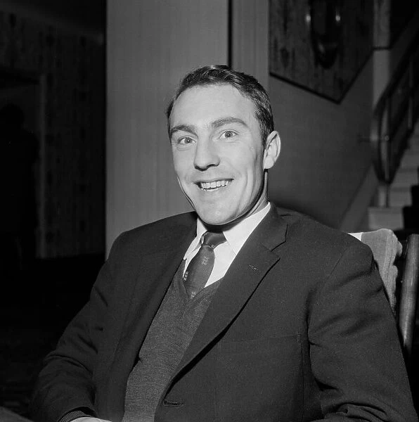 Jimmy Greaves at The Grand Hotel, Sheffield. 18th December 1961