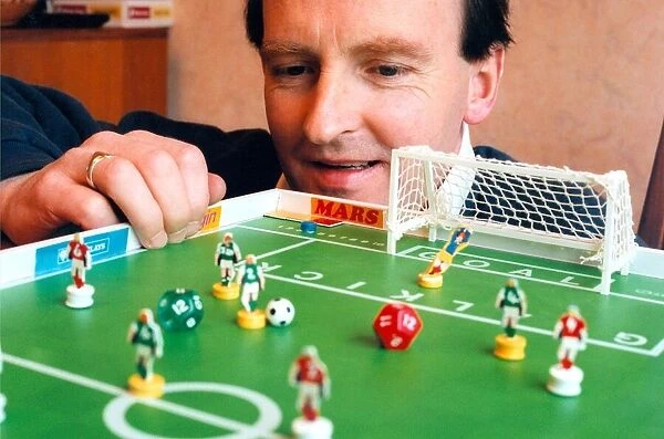 Jimmy Powells of Cramlington has invented a football stragegy board game called '