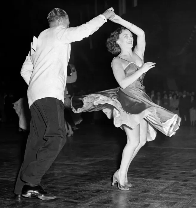 Framed Print : Jive Championship at Haringey dance hall, London, June 1956 Framed Print : Jive Championship at Haringey dance hall, London, June 1956