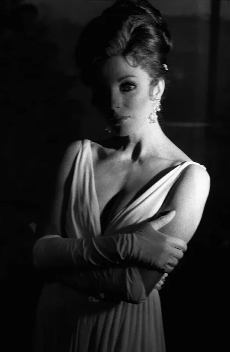 Framed Print : Joan Collins November 1970 Actress on set of film Quest at Pinewood Studios