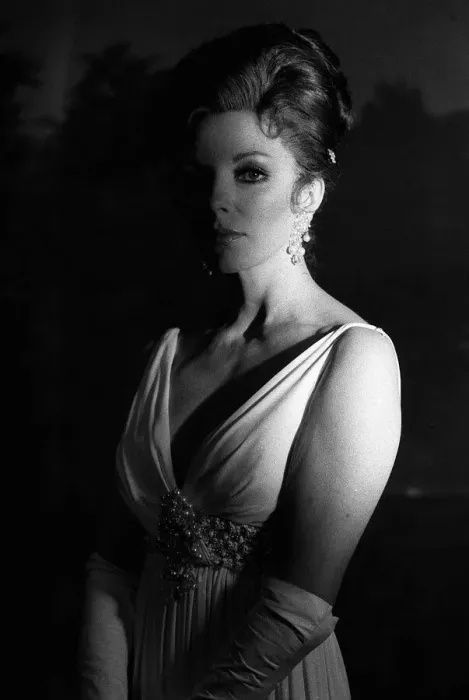 Framed Print : Joan Collins November 1970 Actress on set of film Quest at Pinewood Studios