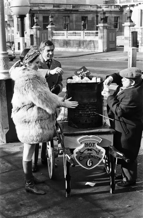 Framed Print : Joan Collins on the set of her new film Subterfuge'. 4th February 1968 Framed Print : Joan Collins on the set of her new film Subterfuge'. 4th February 1968