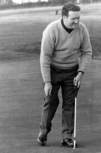 Jock Stein playing golf September 1969