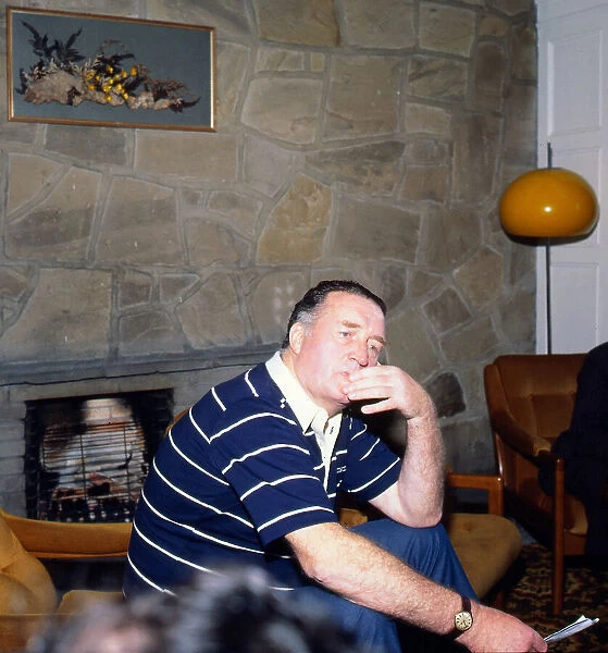 Jock Stein Scotland football manager at home 1980 s
