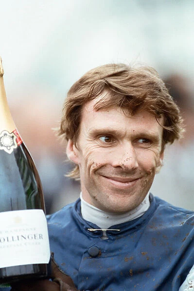 Jockey Peter Scudamore announces his retirement at Ascot. 7th April 1993