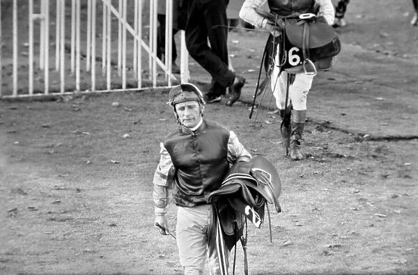 Jockey Tommy Jenning pictured after his only ride on Poke Johnny in the 2. 30 at Ascot