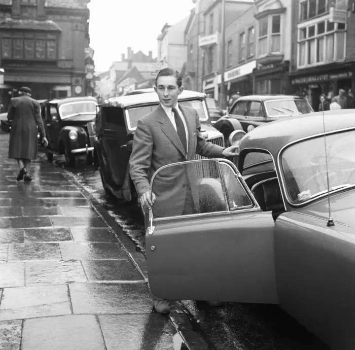 Framed Print : Jockey Tony Shrive seen here in outside the magistrate court in Andover