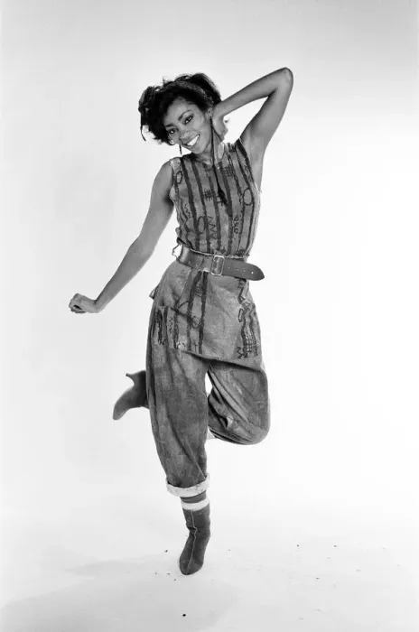 Framed Print : Jody Watley from pop group Shalamar. 22nd November 1982 Framed Print : Jody Watley from pop group Shalamar. 22nd November 1982