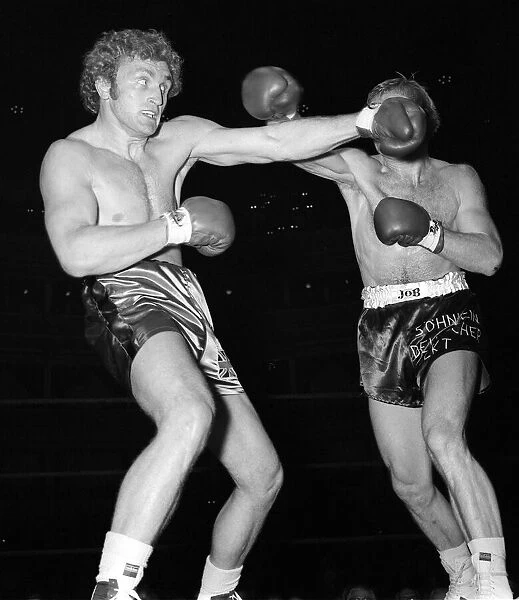 Joe Bugner Heavyweight Boxer October 1972 fighting Jurgen Blin at Royal Albert Hall