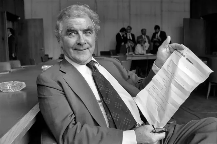 Framed Print : Joe Gormley: National Union of Mineworkers. June 1976