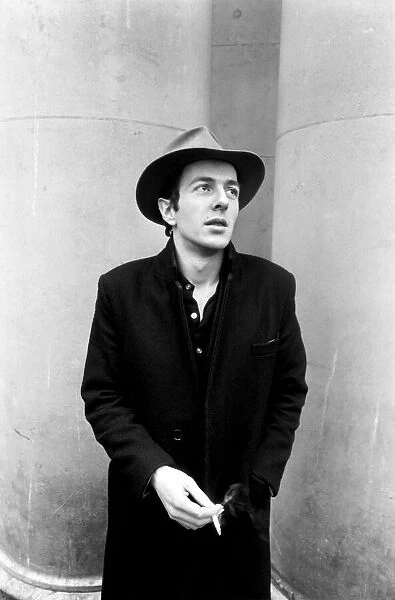 Joe Strummer of 'The Clash'. January 1981