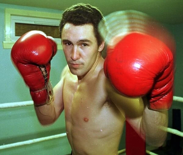 Joe Townsley Boxer In Training