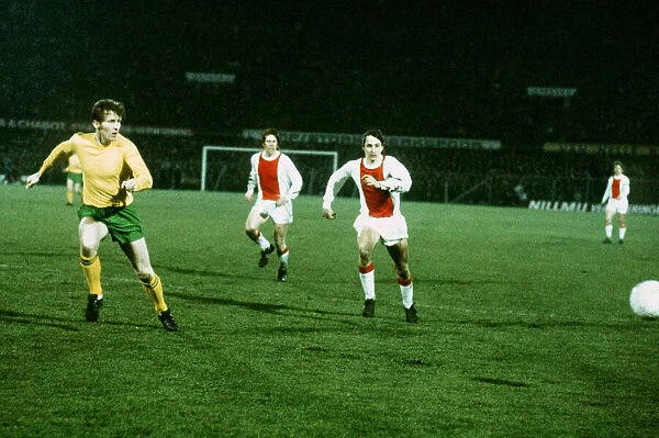 Johan Cruyff Ajax 1971 Ajax Celtic European Cup quarter final