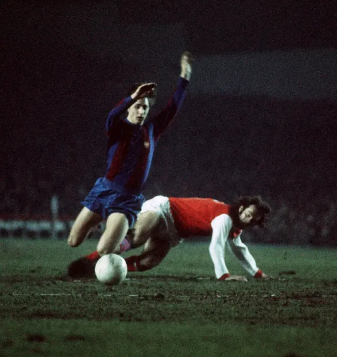 Framed Print : Johan Cruyff Barcelona 1974 Arsenal Barcelona football Framed Print : Johan Cruyff Barcelona 1974 Arsenal Barcelona football