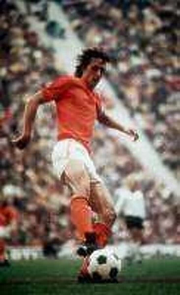 Johan Cruyff World Cup final 1974 Holland West Germany football