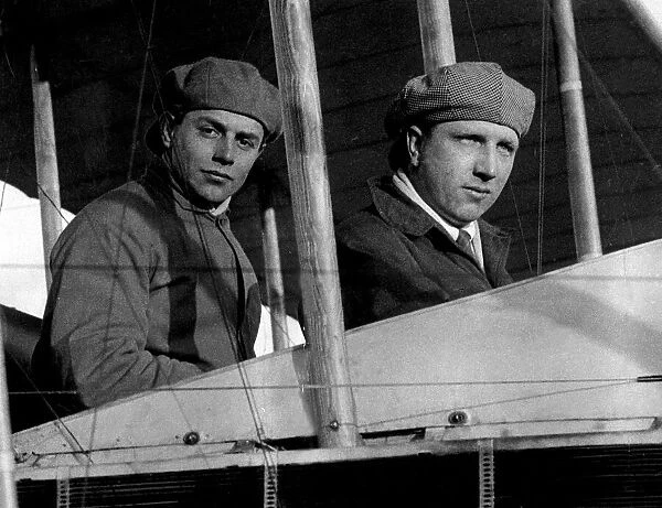 John Alcock and Arthur Whitten Brown were two British fliers