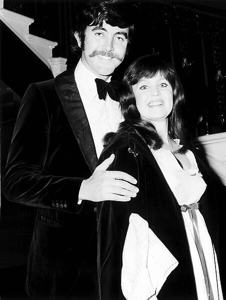 John Alderton actor with actress Pauline Collins at the annual awards of the Society of