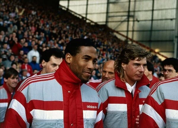 John Barnes Liverpool football player April 1988
