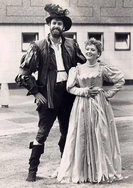 John Cleese and Sarah Badell at Taming of the Shrew photocall - June 1980
